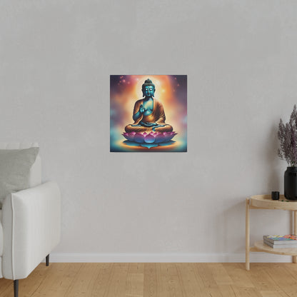 Buddha Canvas - Zen Space, Office Room, Peaceful, Gift Idea