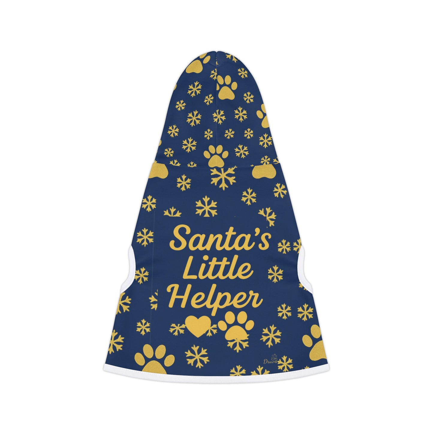 Santa’s Little Helper – Festive Pet Hoodie