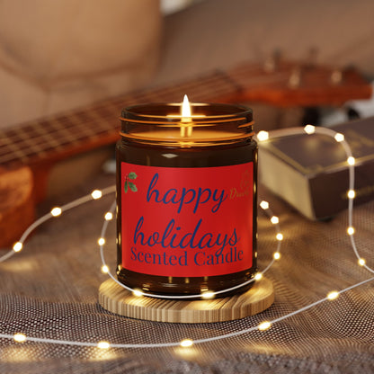 Happy Holidays Scented Candles