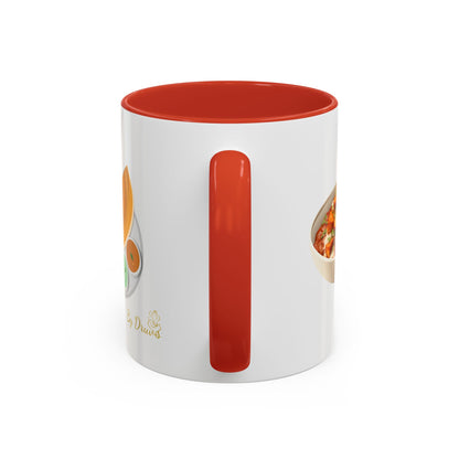 Chai, Paneer & Dosa Two-Tone Mug – By Druvs
