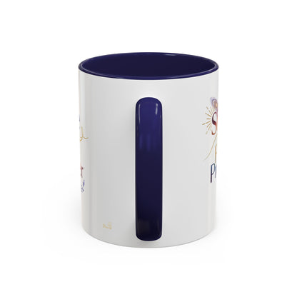 Shine Flow Prosper Cosmic Edition Mug – Galaxy Manifestation Mug by Druvs
