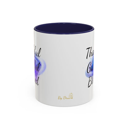Two Tone Inspirational Mug, Gratitude Mug - Druvs