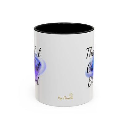 Two Tone Inspirational Mug, Gratitude Mug - Druvs