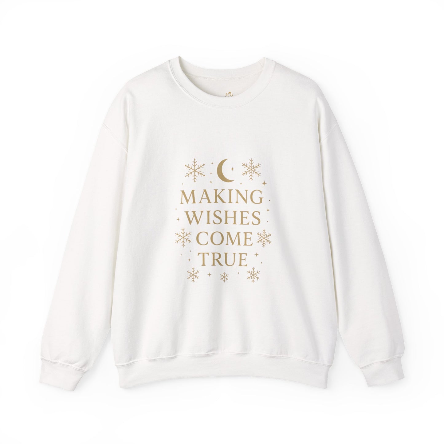 Making Wishes Come True – Celestial Snowflake Sweatshirt