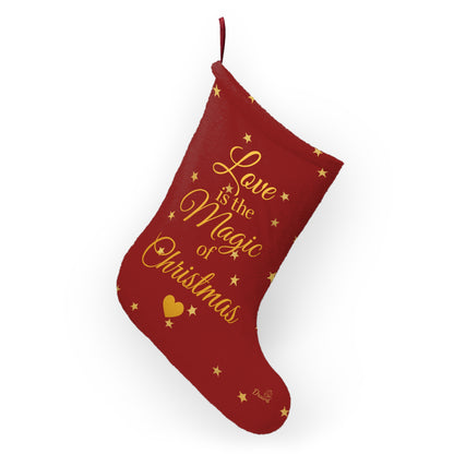 Love is the Magic of Christmas – Personalized Holiday Stocking