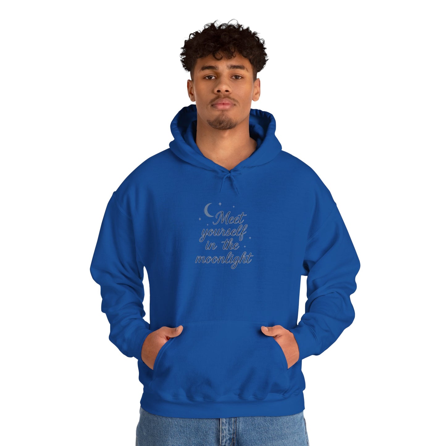 Meet Yourself in the Moonlight – Spiritual Moon Hoodie
