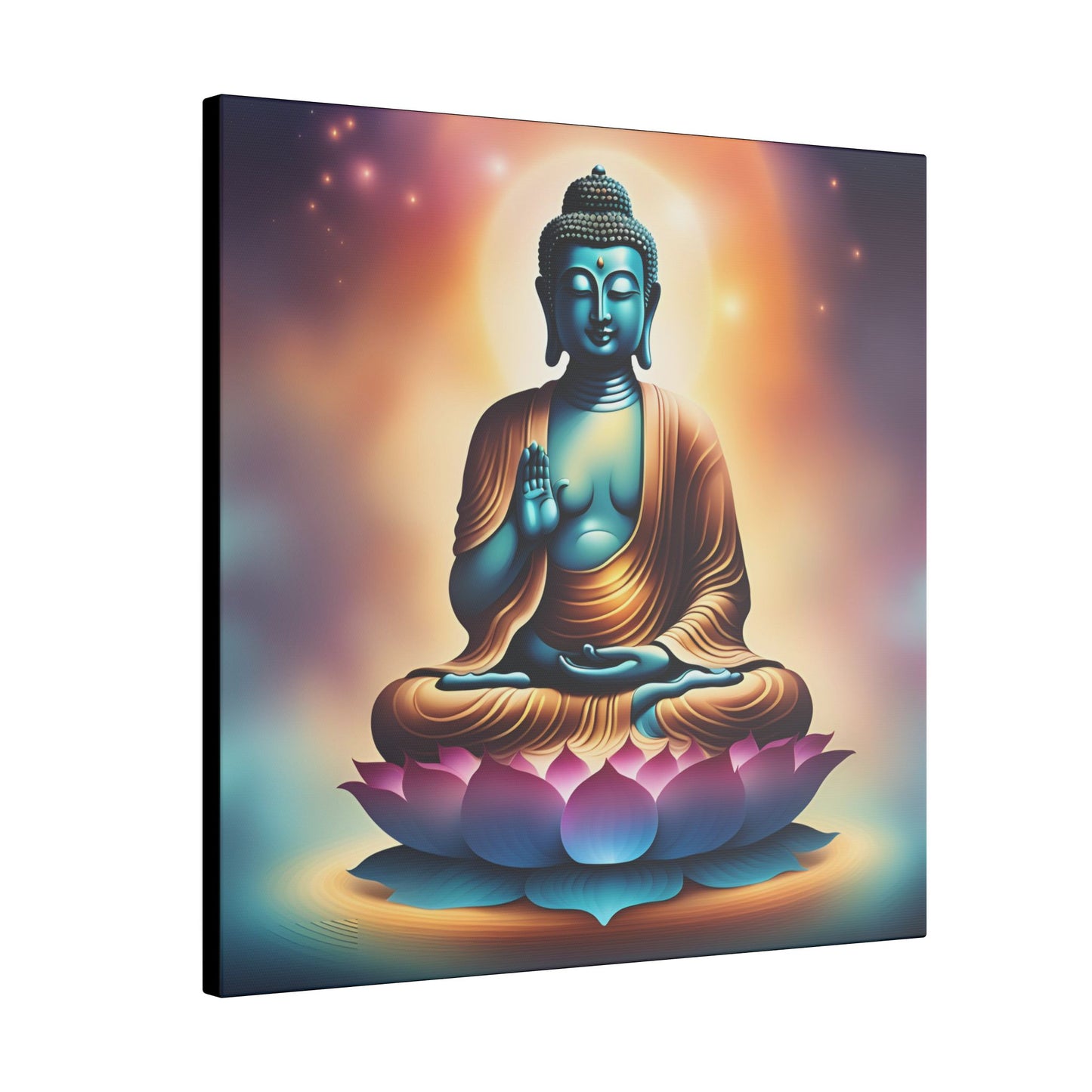 Buddha Canvas - Zen Space, Office Room, Peaceful, Gift Idea