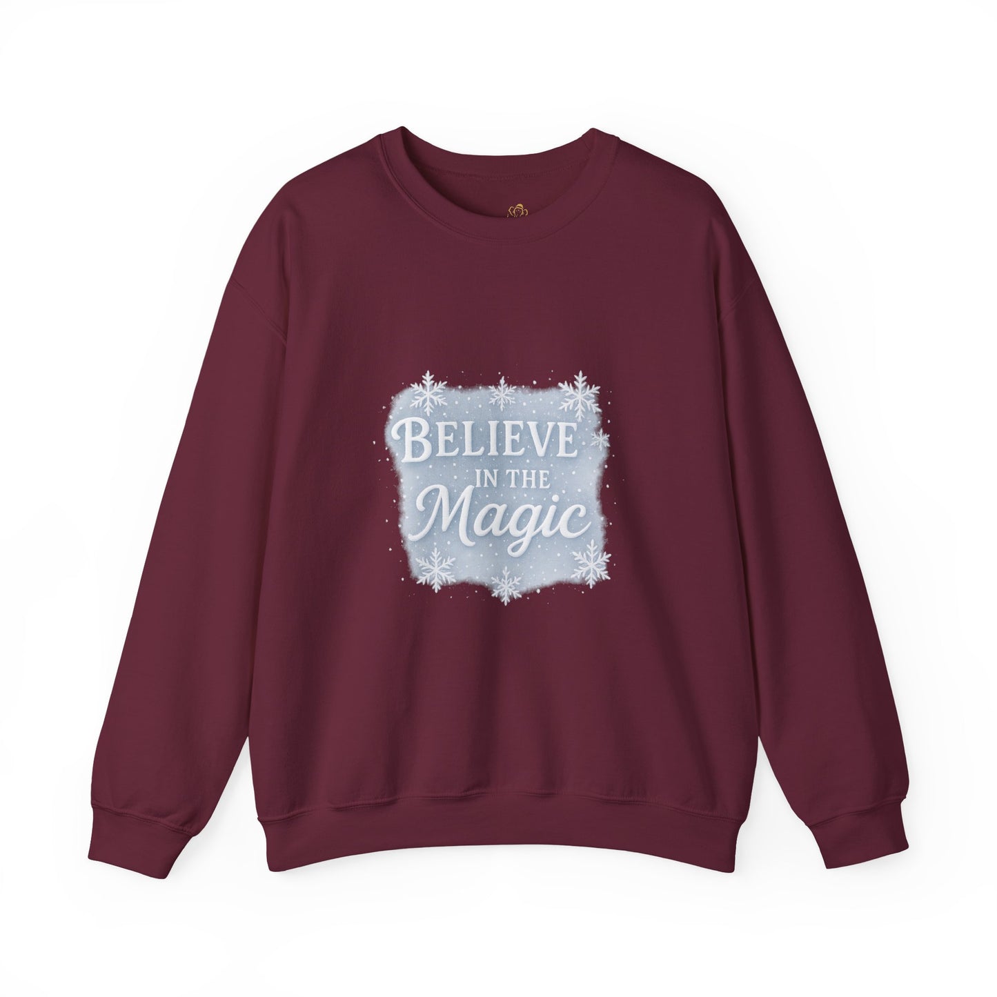 Believe in the Magic Winter Sweatshirt – Unisex Cozy Christmas Crewneck