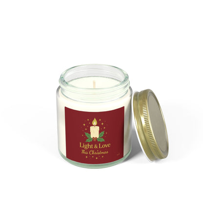 Light & Love – Christmas Edition Soy Candle (Limited Holiday Scents)