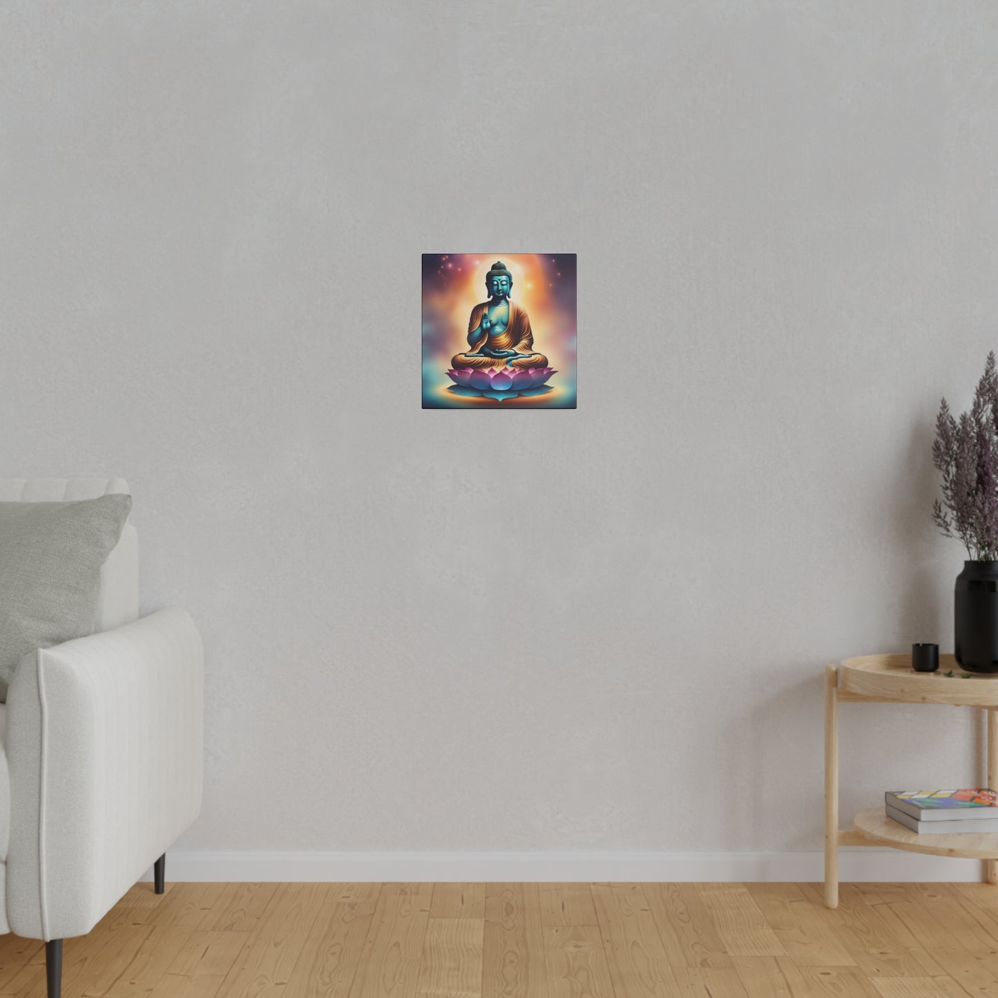 Buddha Canvas - Zen Space, Office Room, Peaceful, Gift Idea