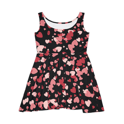 Black Heart Dress - Valentines Day, Casual Wear