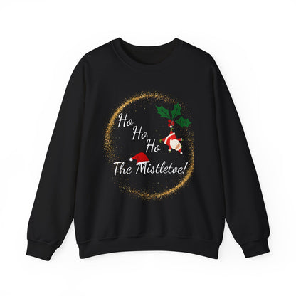 Christmas Sweatshirt, Unisex Sweater, Holiday Season, Mistletoe Sweatshirt, Ugly Christmas Sweater, Winter Season, Ho Ho Ho, Mistletoe