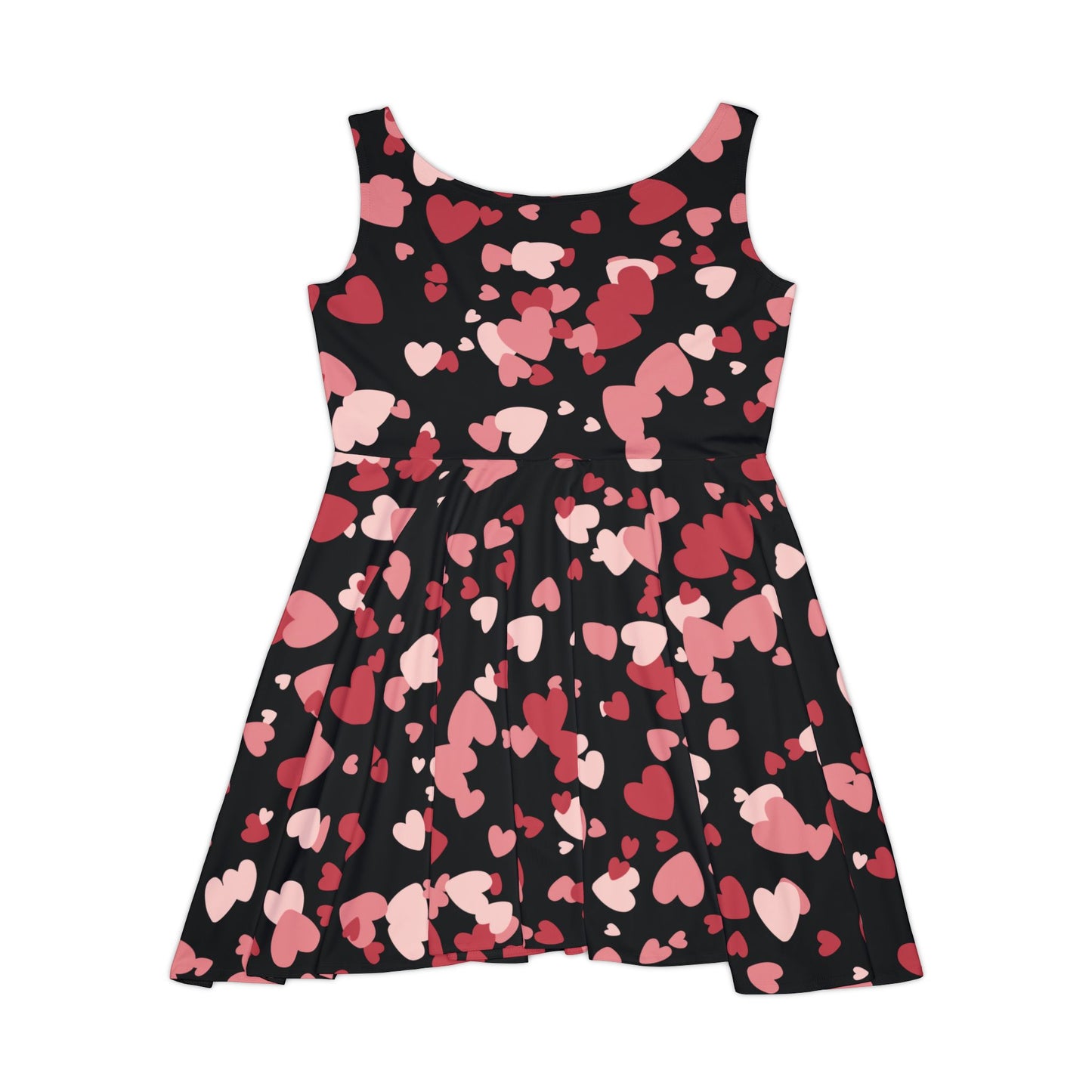 Black Heart Dress - Valentines Day, Casual Wear