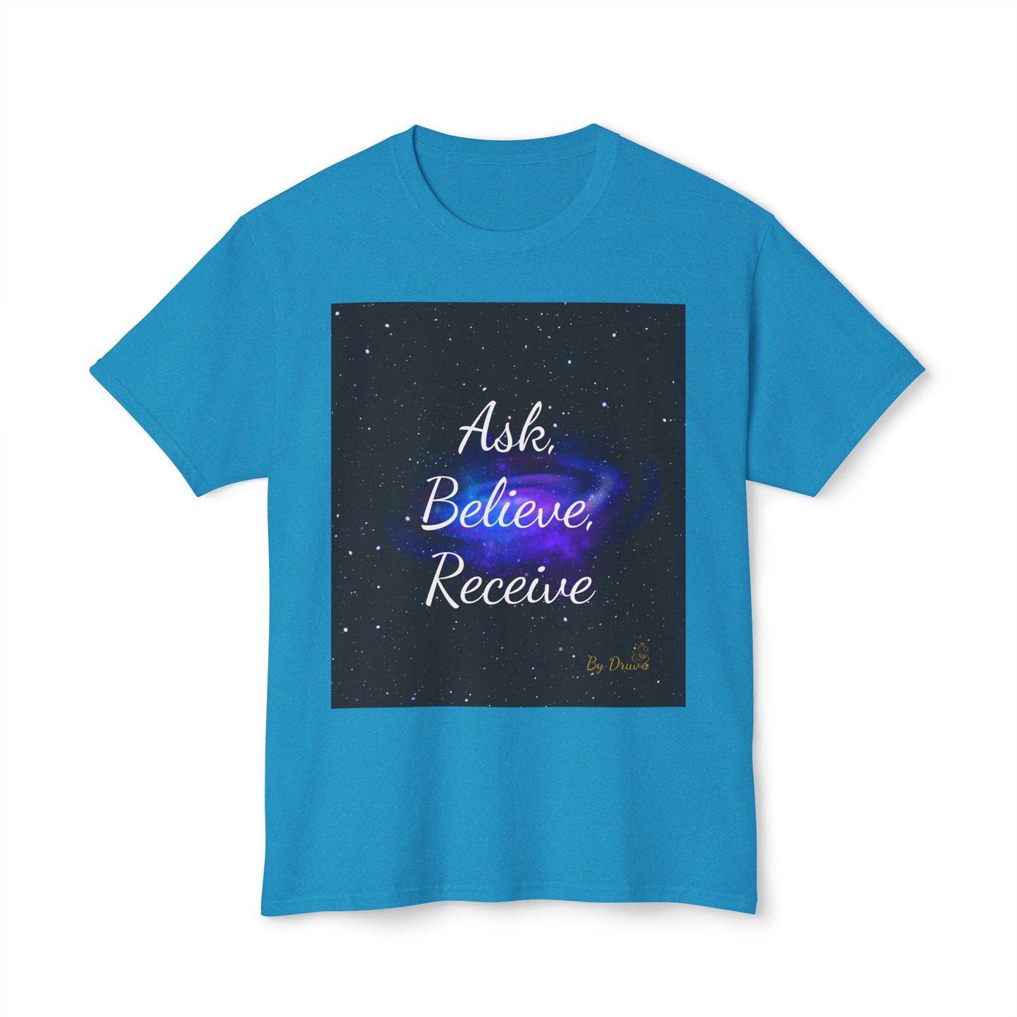 T-Shirt, Cotton, Unisex, Ask, Believe, Receive, Law of Attraction