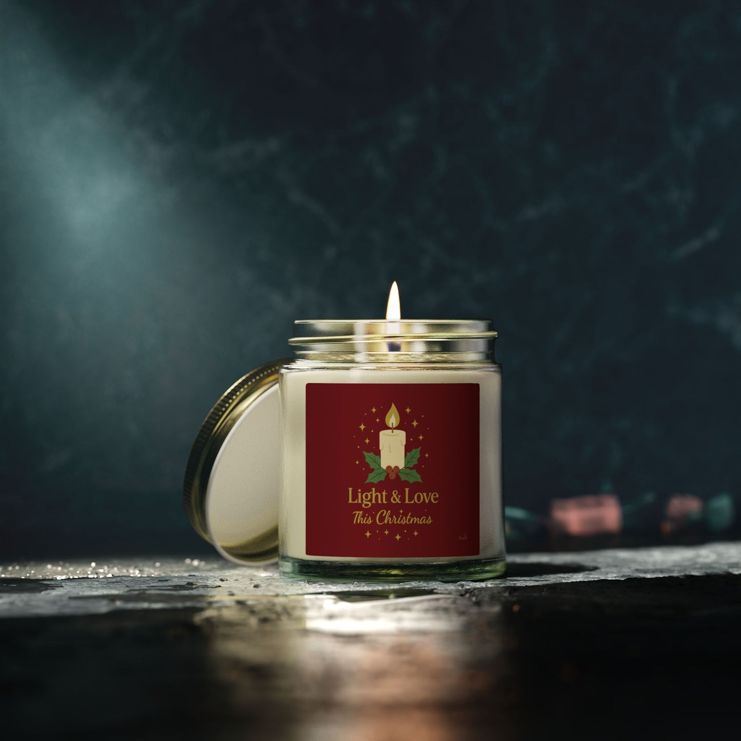 Light & Love – Christmas Edition Soy Candle (Limited Holiday Scents)