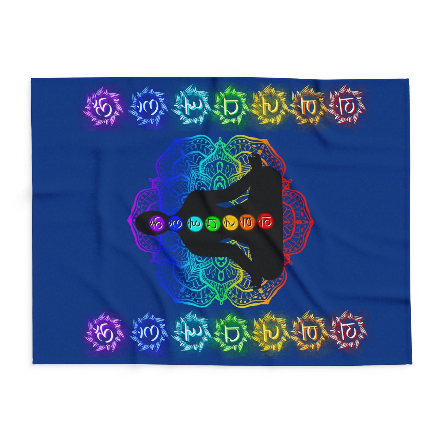 Fleece Blanket - Chakra Inspired Arctic Design