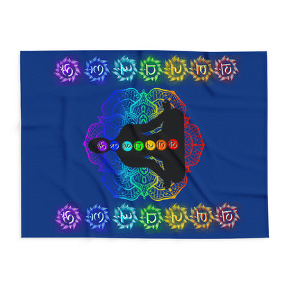 Fleece Blanket - Chakra Inspired Arctic Design