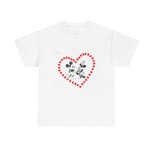 Mickey & Minnie Heart Tee - Disney Inspired