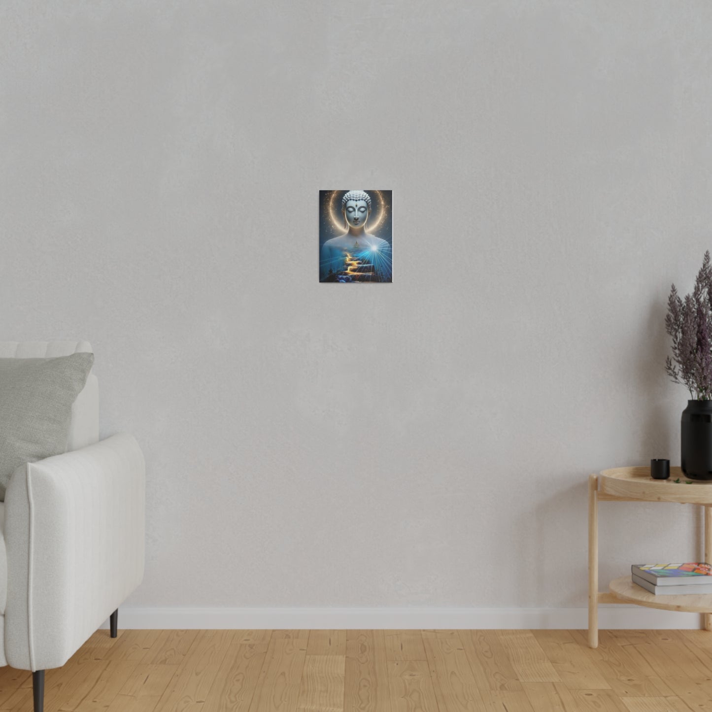 Buddha Canvas - Zen Space, Office Room, Peaceful, Gift Idea, Inspirational, Birthday, Thanksgiving