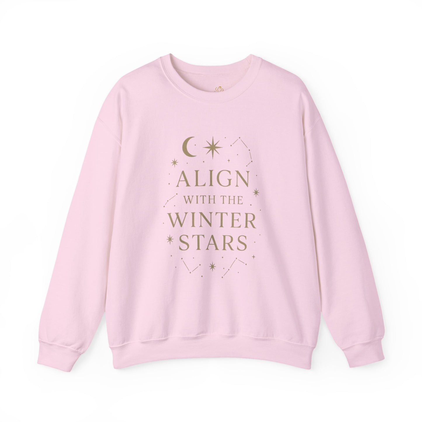 Align with the Winter Stars – Celestial Holiday Sweatshirt | Spiritual Winter Vibes