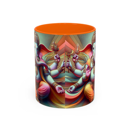 Lord Ganesha  – Spiritual Coffee Mug for New Beginnings, Prosperity & Positive Energy