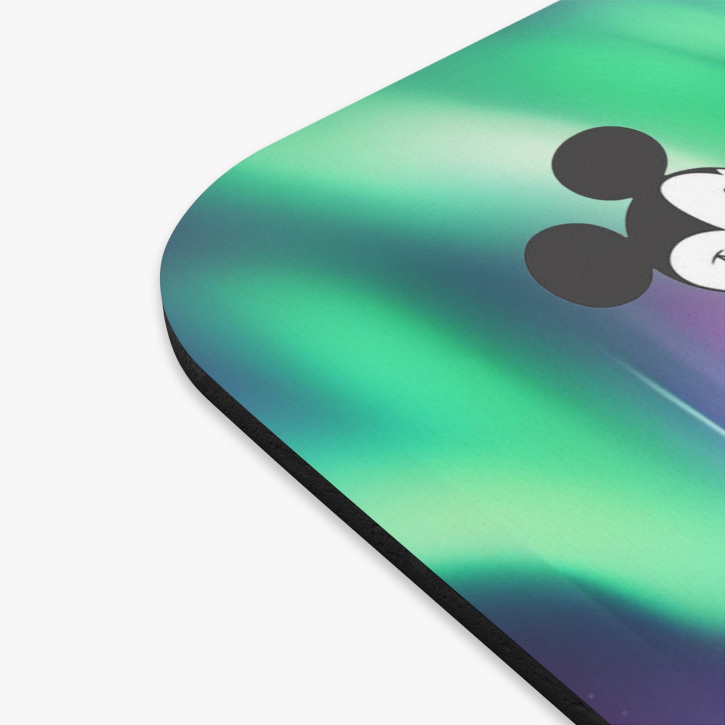 Personalized Disney-Inspired Mousepad – Name with Castle & Aurora Lights