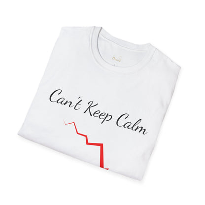 Bitcoin/Stock Investor Unisex Softstyle T-Shirt - Cant Keep calm am buying the dip