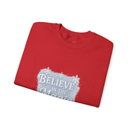 Believe in the Magic Winter Sweatshirt – Unisex Cozy Christmas Crewneck