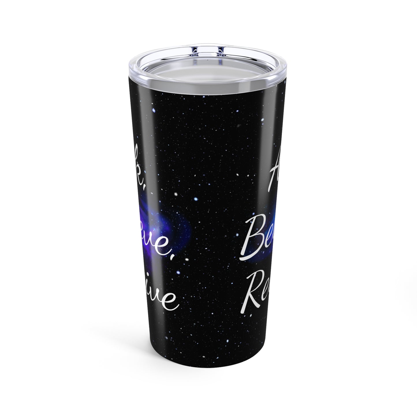 Ask Believe Receive Tumbler, Motivational Tumbler