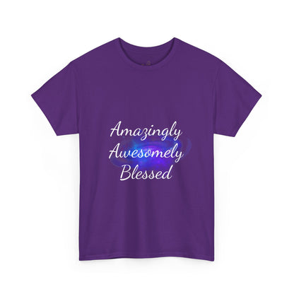 Amazingly Awesomely Blessed T-shirt - Inspirational T-shirt, Holiday Gift