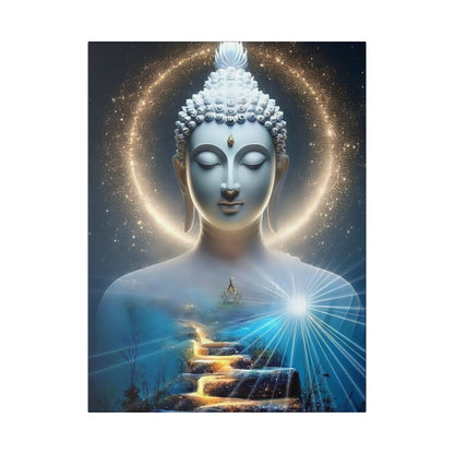 Buddha Canvas – Zen Wall Art for Home, Office or Sacred Space