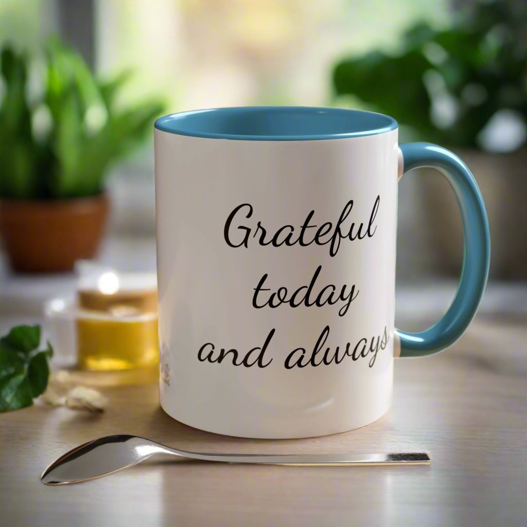 Inspirational Mug, Coffee Mug, Tea Mug, Gift Idea, Motivational Mug, Grateful Mug, Gratitude Mug