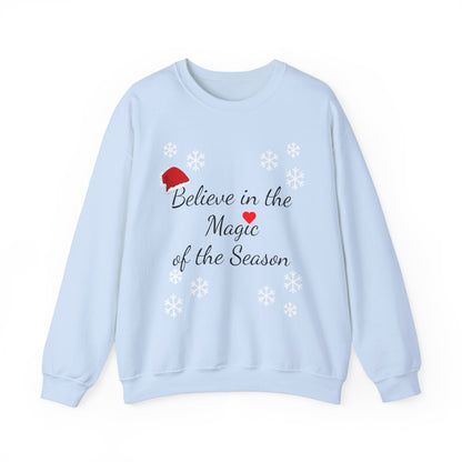 Christmas Sweatshirt, Ugly Christmas Sweater, Holiday Season, Xmas Cheer, Magic of the Season, Gifts