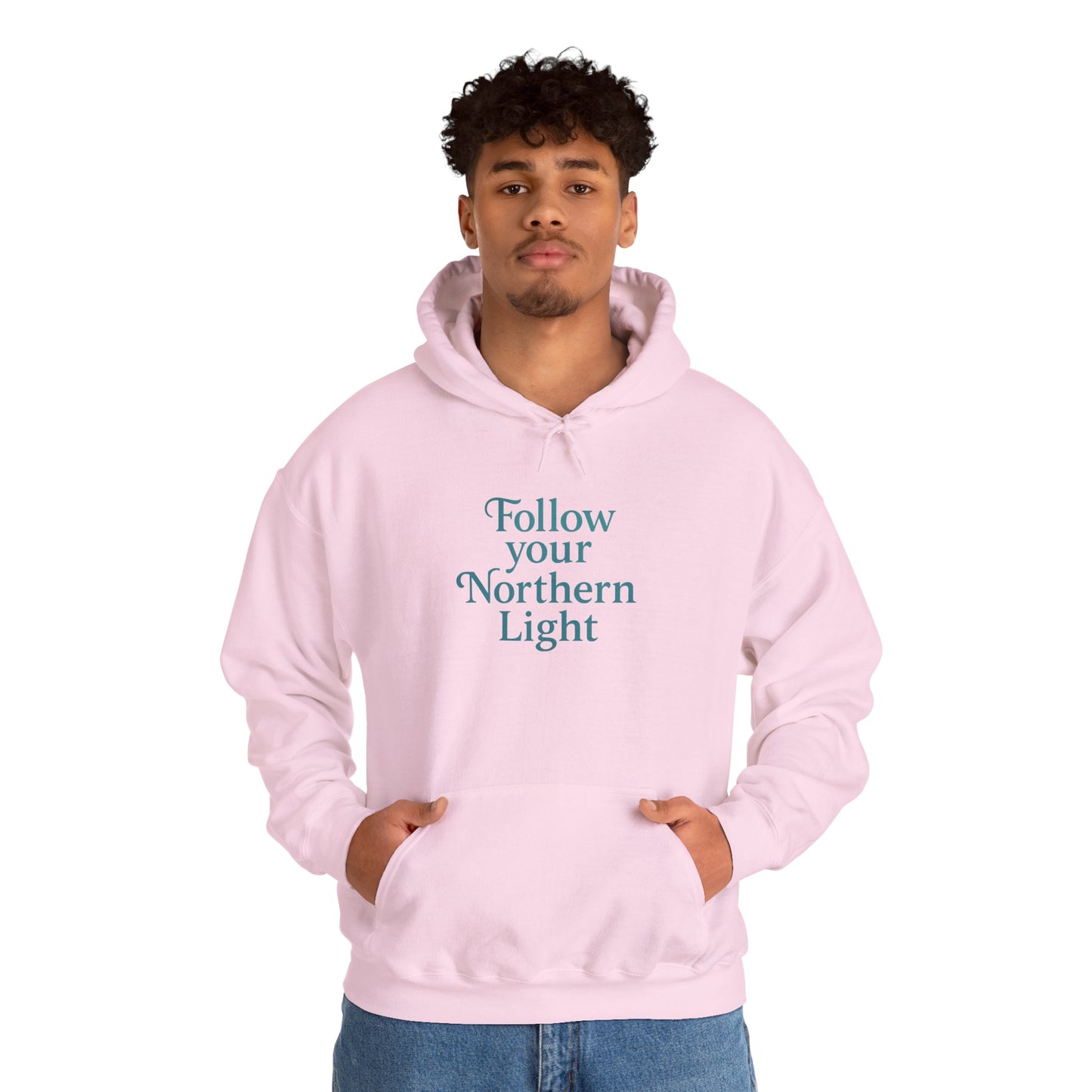 Follow Your Northern Light – Inspirational Winter Hoodie