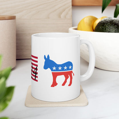 Democratic USA 24 Mug, US Elections, Mug, Proud Democrat