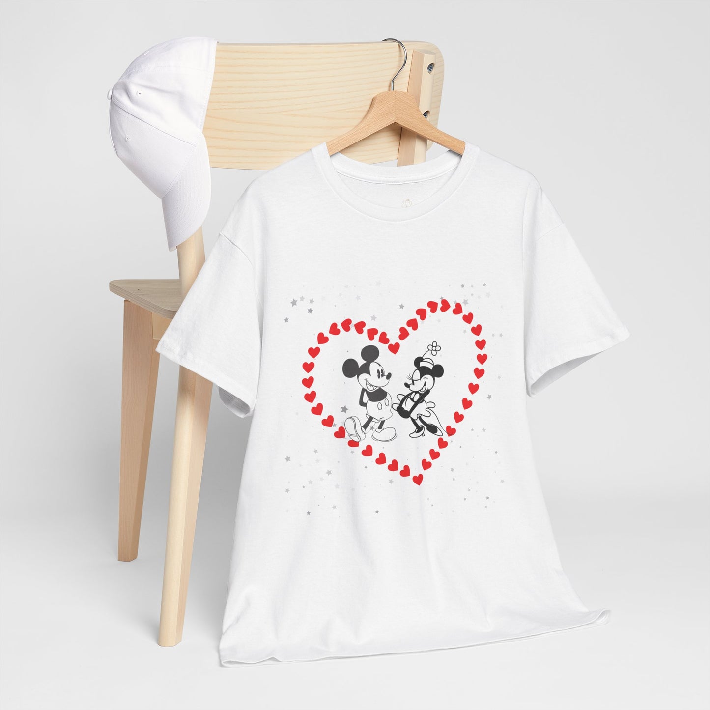 Mickey & Minnie Heart Tee - Disney Inspired