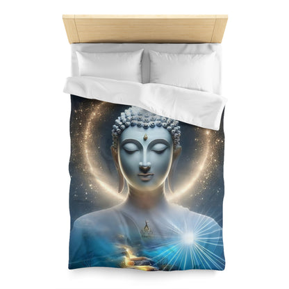 Buddha Duvet, Zen, Room Decoration, Bedding, Gift, Inspirational, Bed Cover