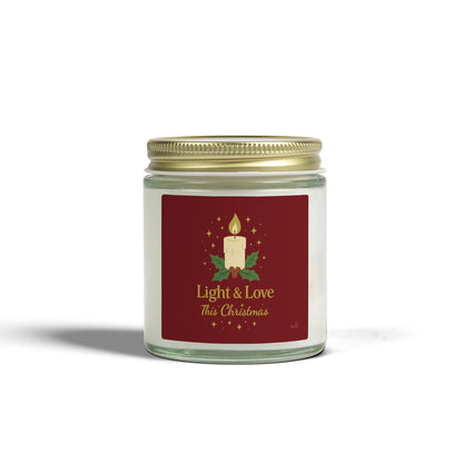 Light & Love – Christmas Edition Soy Candle (Limited Holiday Scents)