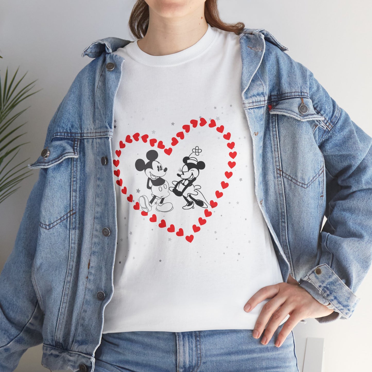 Mickey & Minnie Heart Tee - Disney Inspired