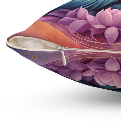 Buddha Meditation Cushion Pillow – Sacred Zen Decor by Druvs