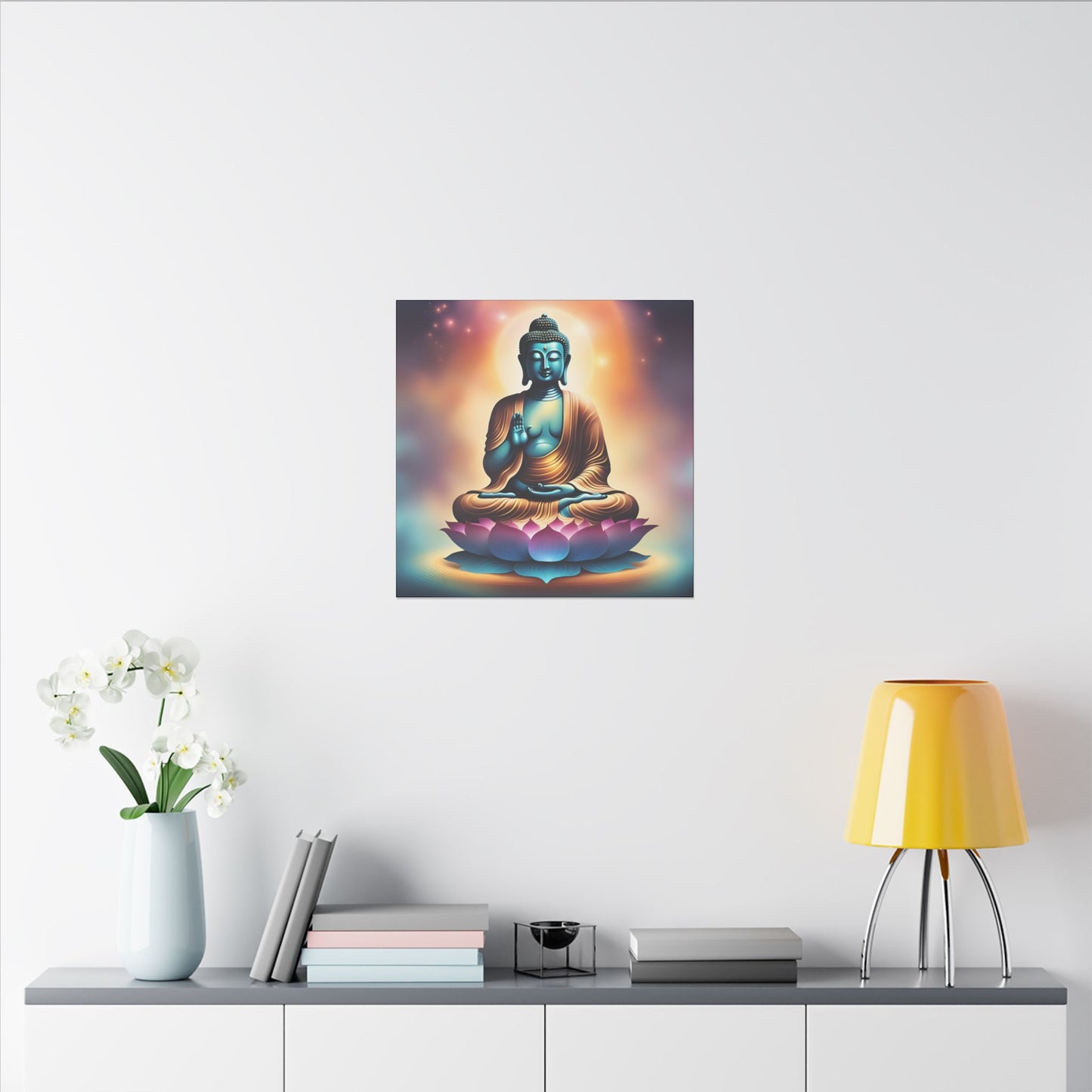 Buddha Canvas - Zen Space, Office Room, Peaceful, Gift Idea