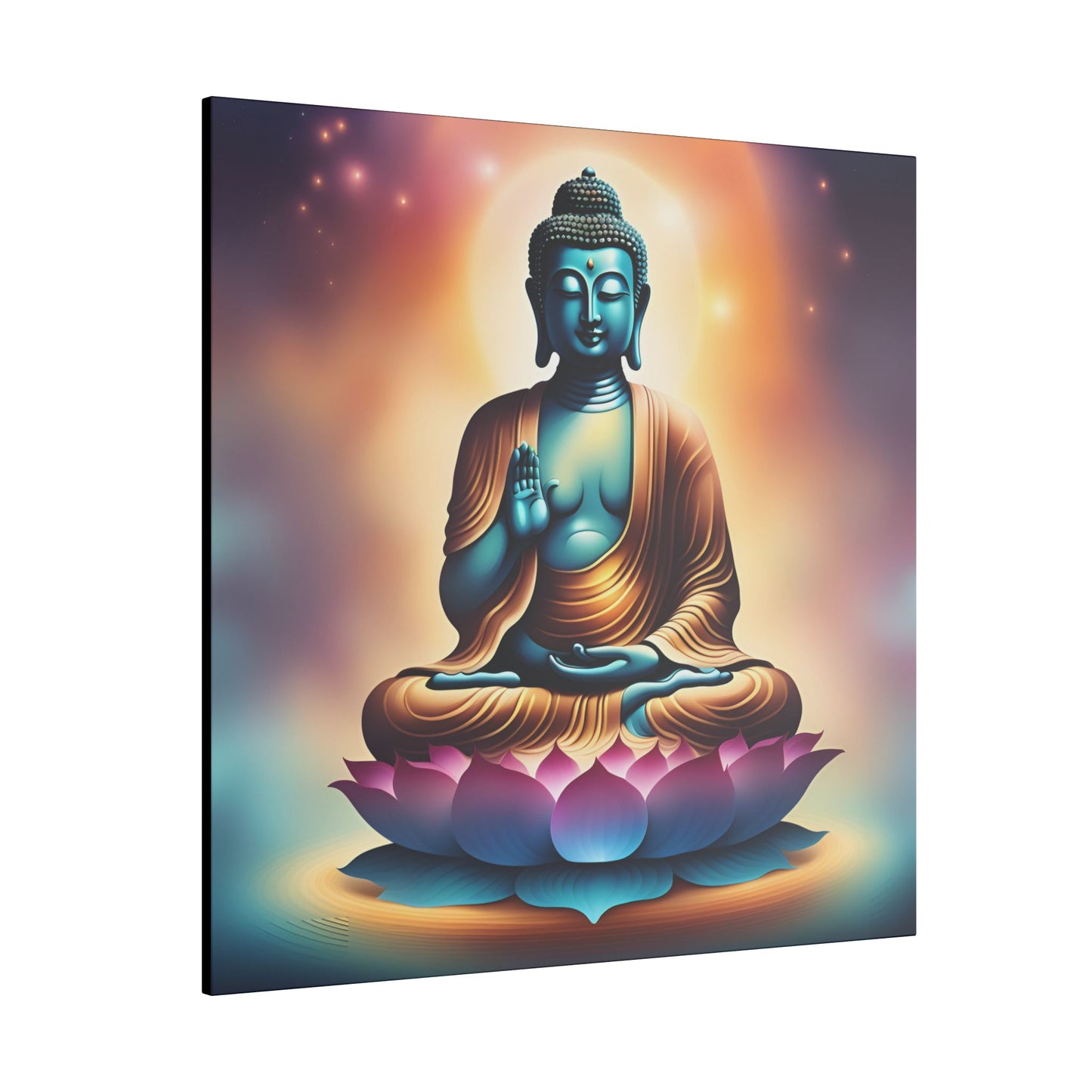 Buddha Canvas - Zen Space, Office Room, Peaceful, Gift Idea