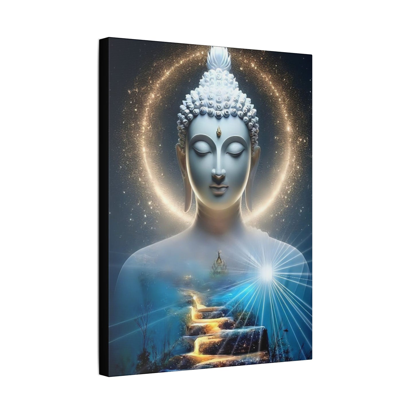 Buddha Canvas – Zen Wall Art for Home, Office or Sacred Space