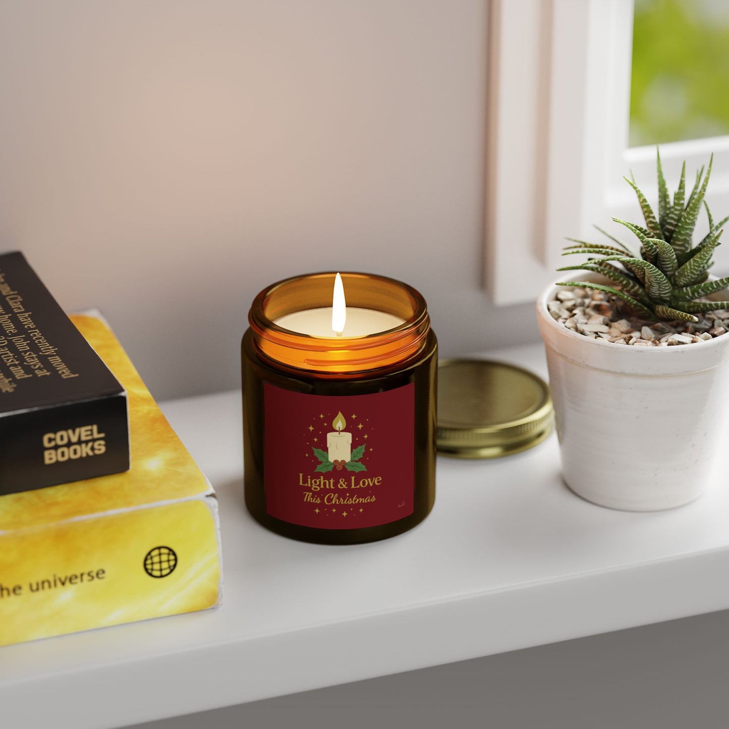 Light & Love – Christmas Edition Soy Candle (Limited Holiday Scents)