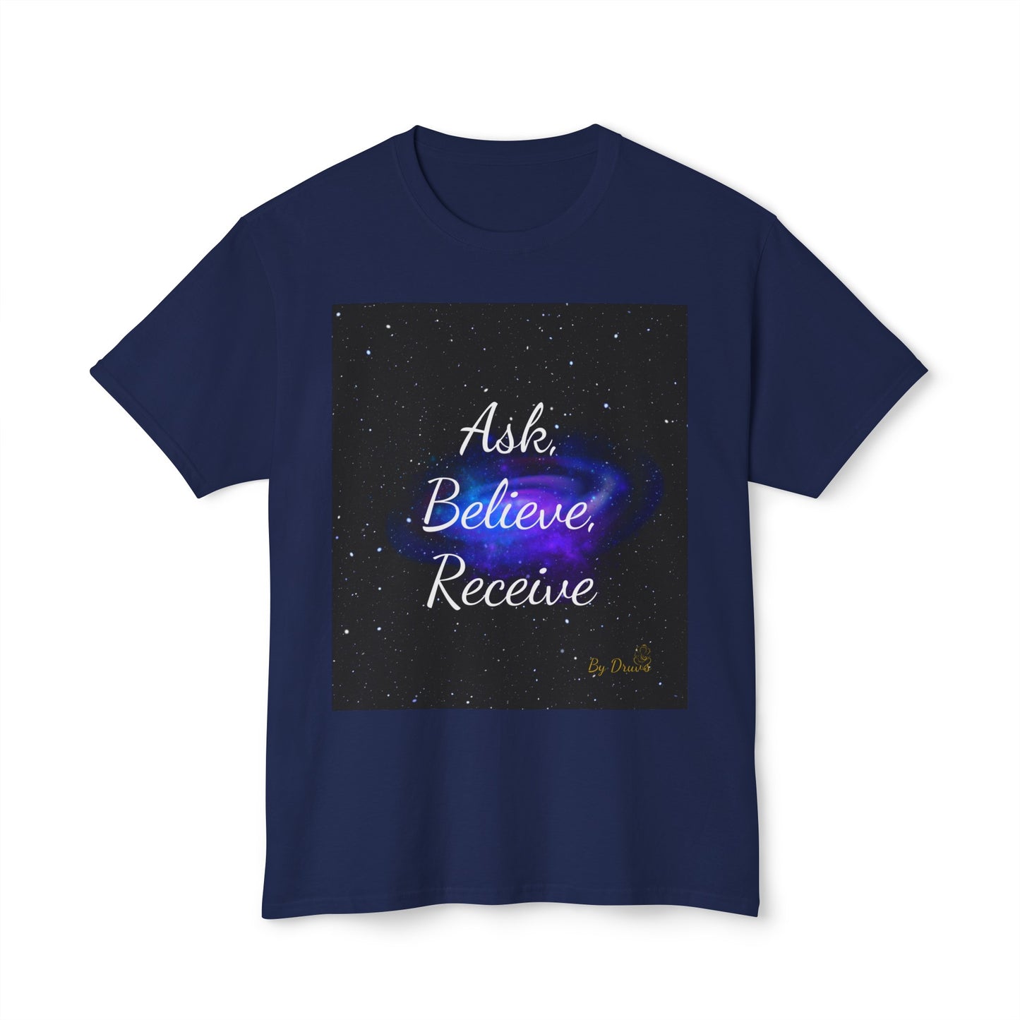 T-Shirt, Cotton, Unisex, Ask, Believe, Receive, Law of Attraction