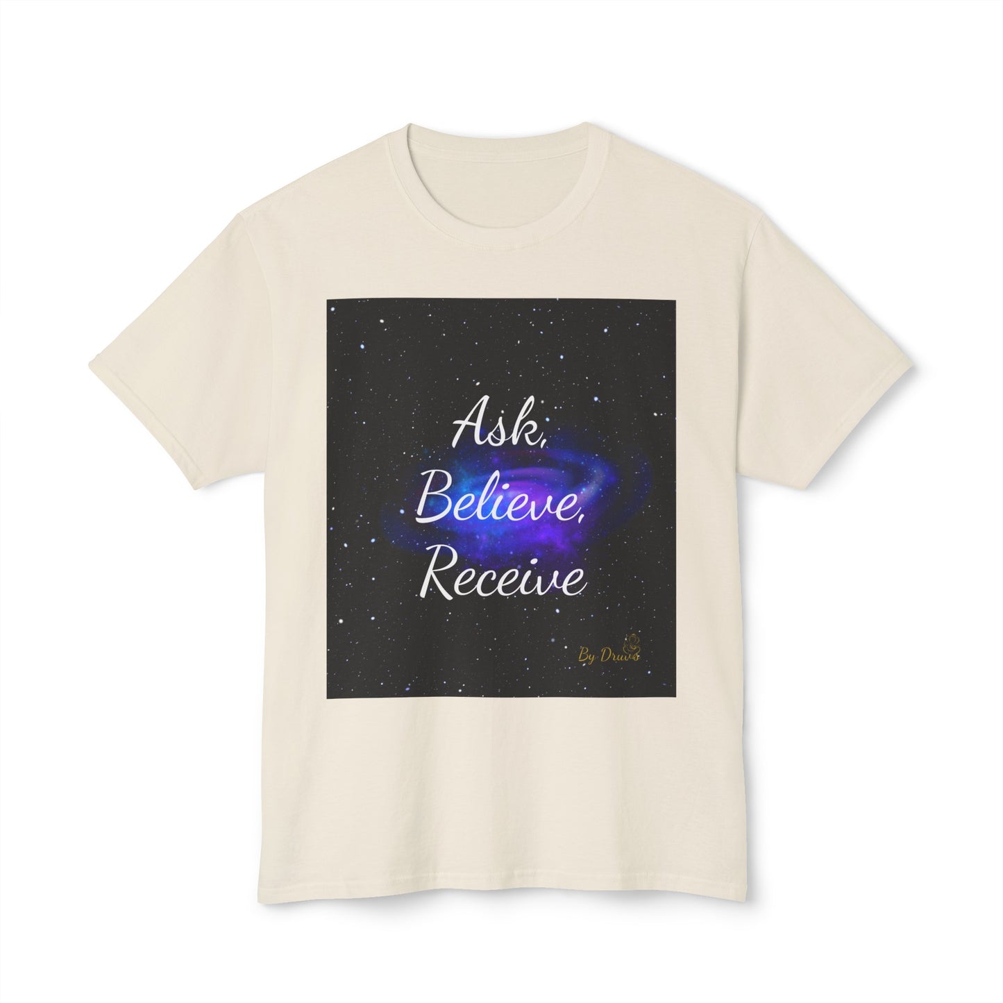 T-Shirt, Cotton, Unisex, Ask, Believe, Receive, Law of Attraction