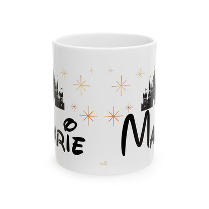 Personalized Castle Mug – Custom Name Magic Mug for Disney Lovers
