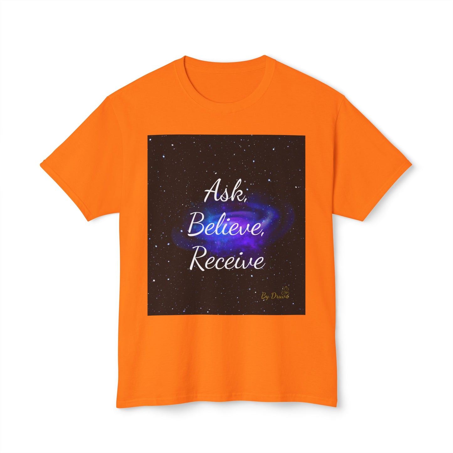 T-Shirt, Cotton, Unisex, Ask, Believe, Receive, Law of Attraction