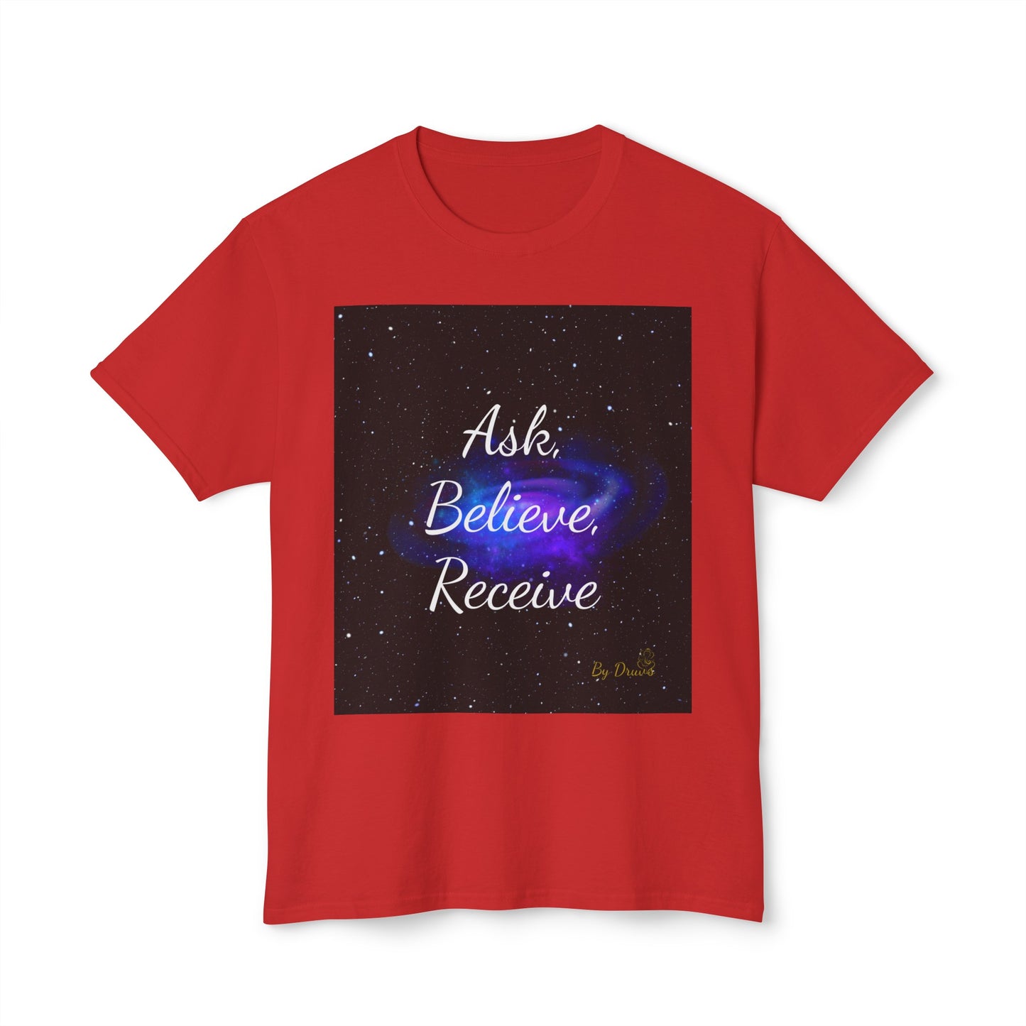 T-Shirt, Cotton, Unisex, Ask, Believe, Receive, Law of Attraction