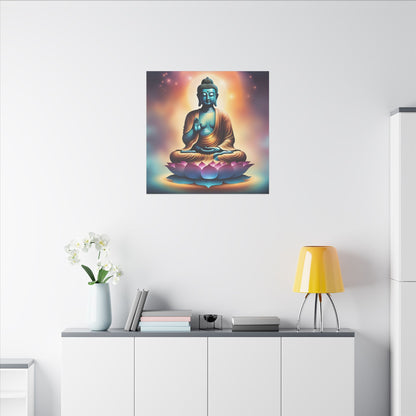 Buddha Canvas - Zen Space, Office Room, Peaceful, Gift Idea